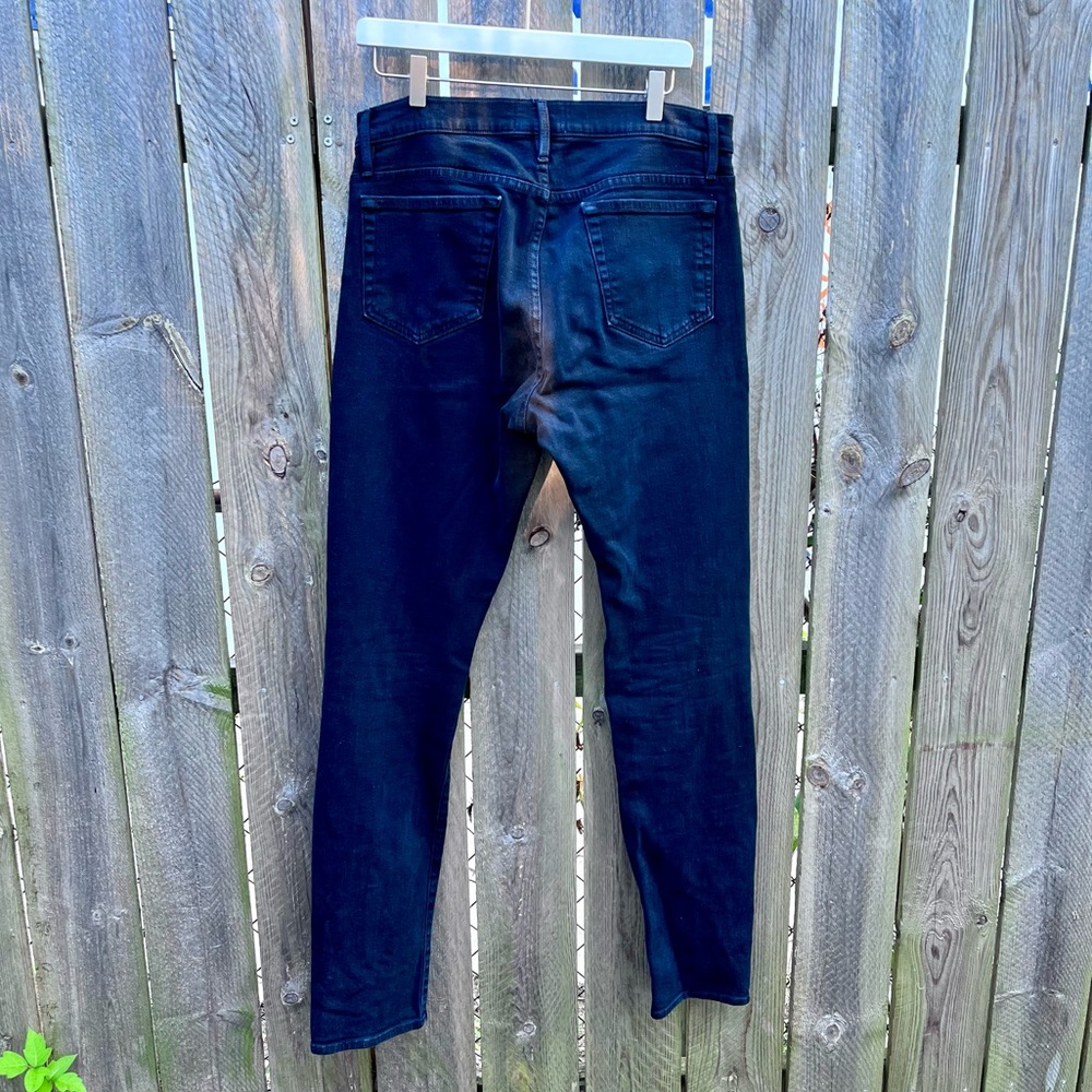 🎉HP🎉 *Frame Denim | L'Homme Black Skinny Jeans RN 139021 Cut 166500 Size 33 - Picture 7 of 11